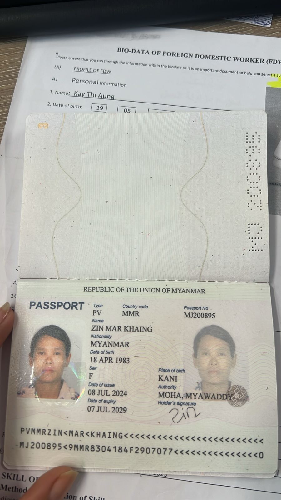 ZIN MAR KHAING