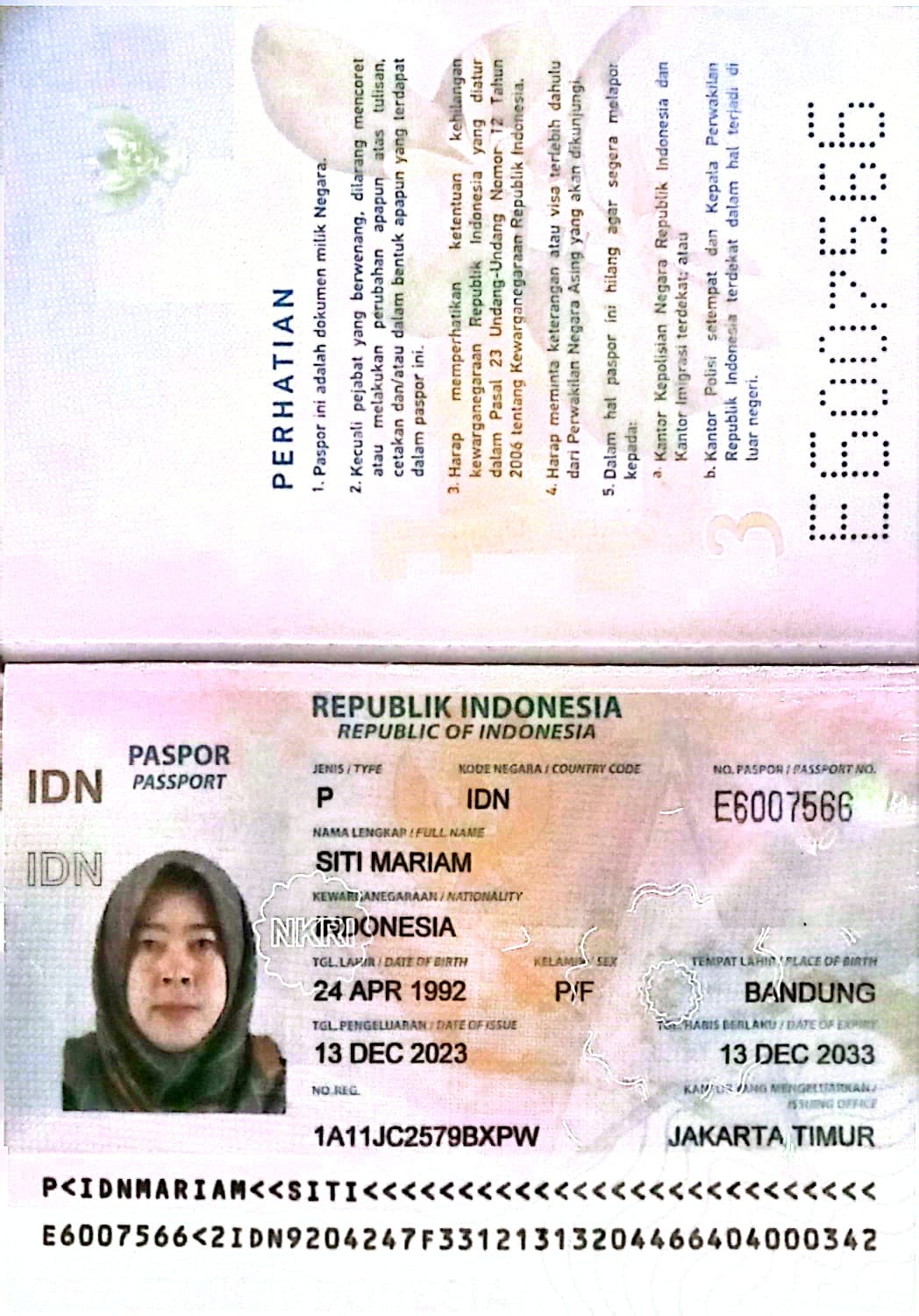 SITI MARIAM