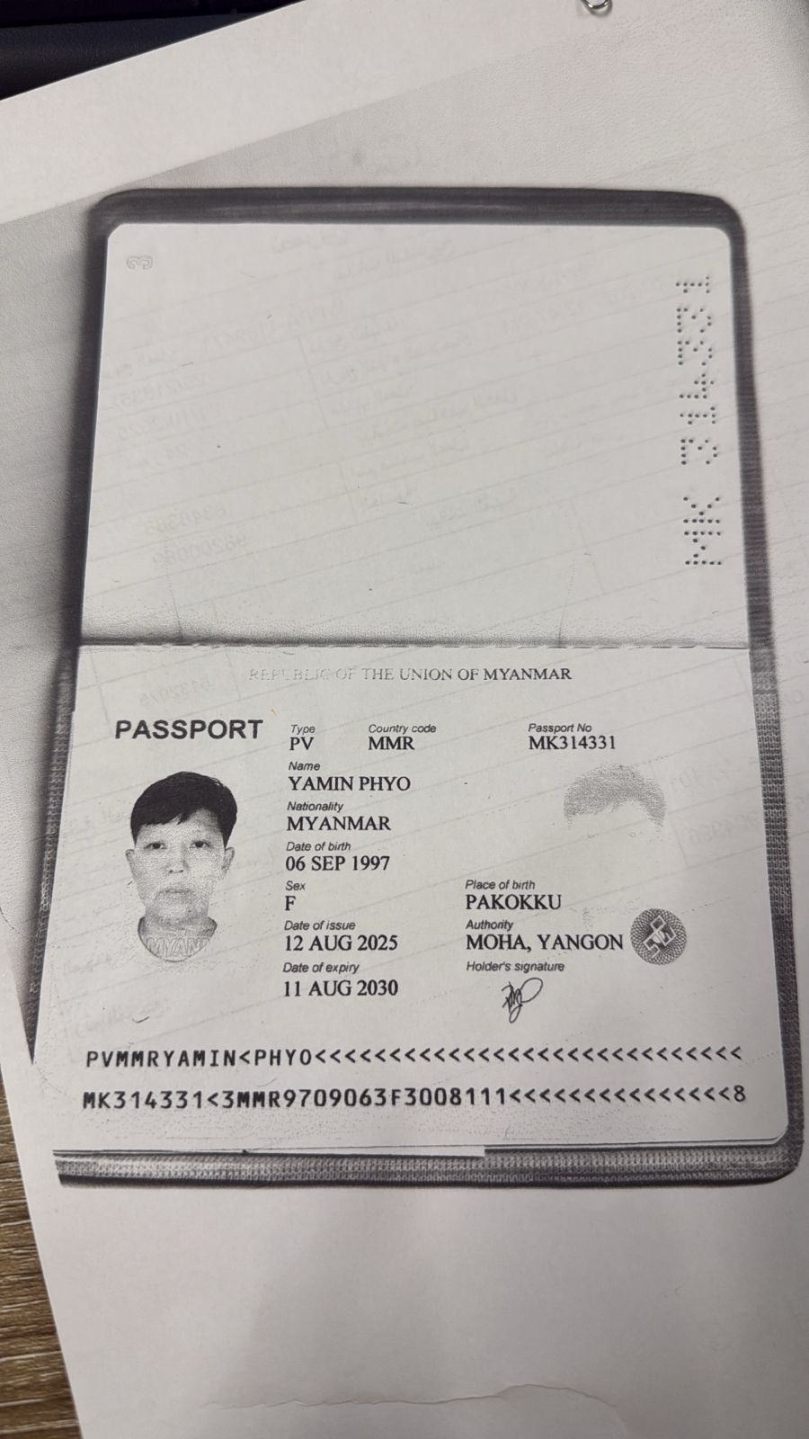 YAMIN PHYO